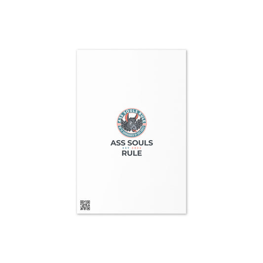 Flying Acer greeting card