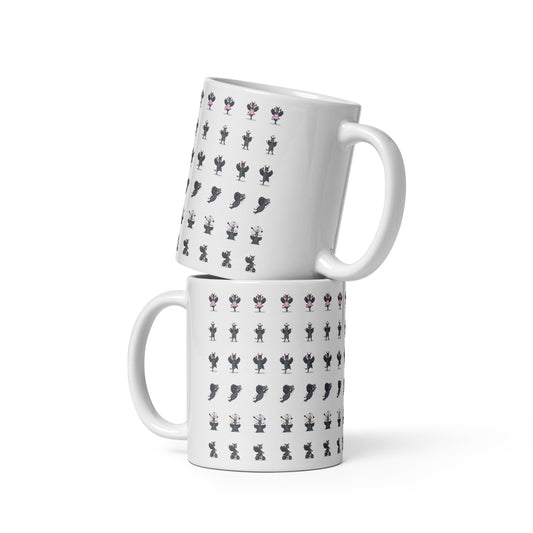 Acer minis white glossy mug