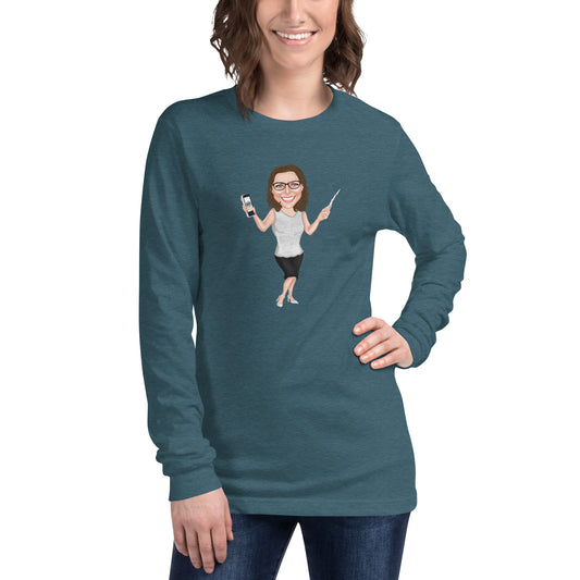 Atlas Scribe  unisex long sleeve tee